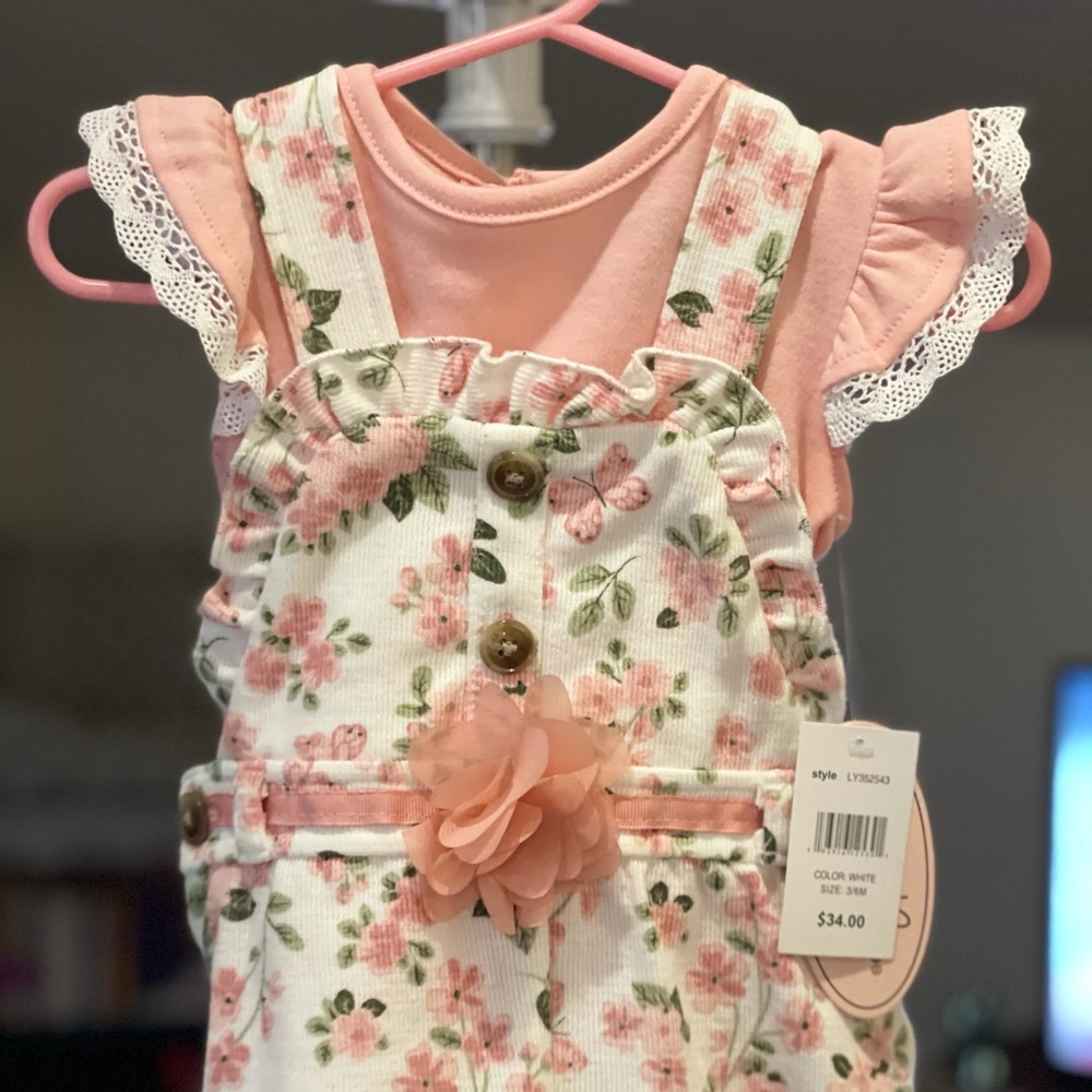 Two piece shortalls